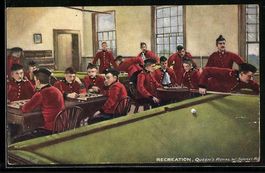 Recreation, Queens Royal W. Surrey Regim
