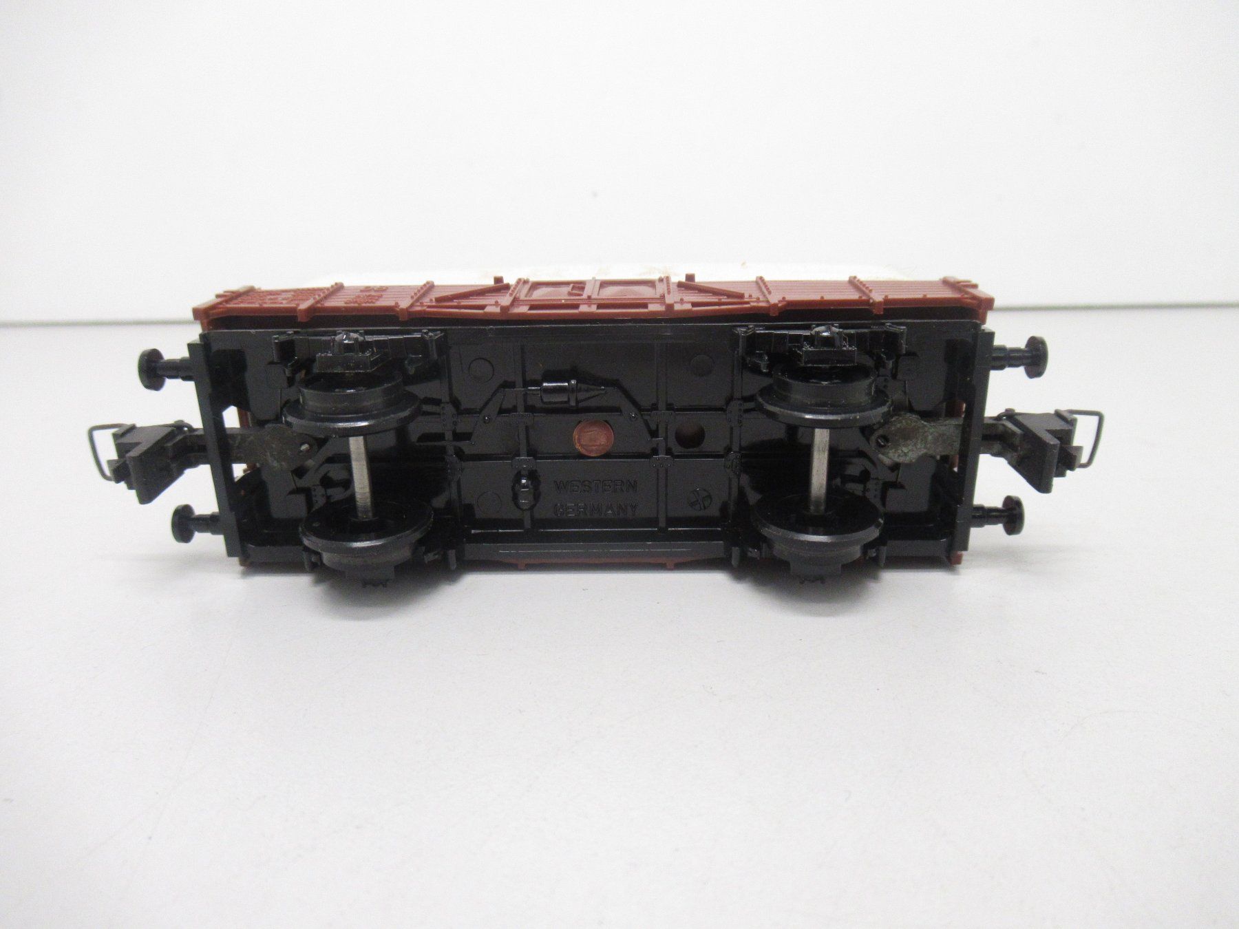 Trix Modelleisenbahnen: Trix-Express 33452 off. Güterwagen mit Plane DB DC 3-Leiter – Gebraucht aus Basel von mhmarken 3