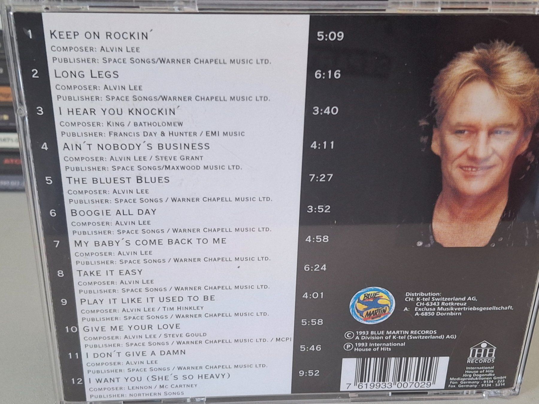 CDs: CD Alvin Lee - Nineteen Ninety Four – D'occasion à Aarberg par Jackup1 1