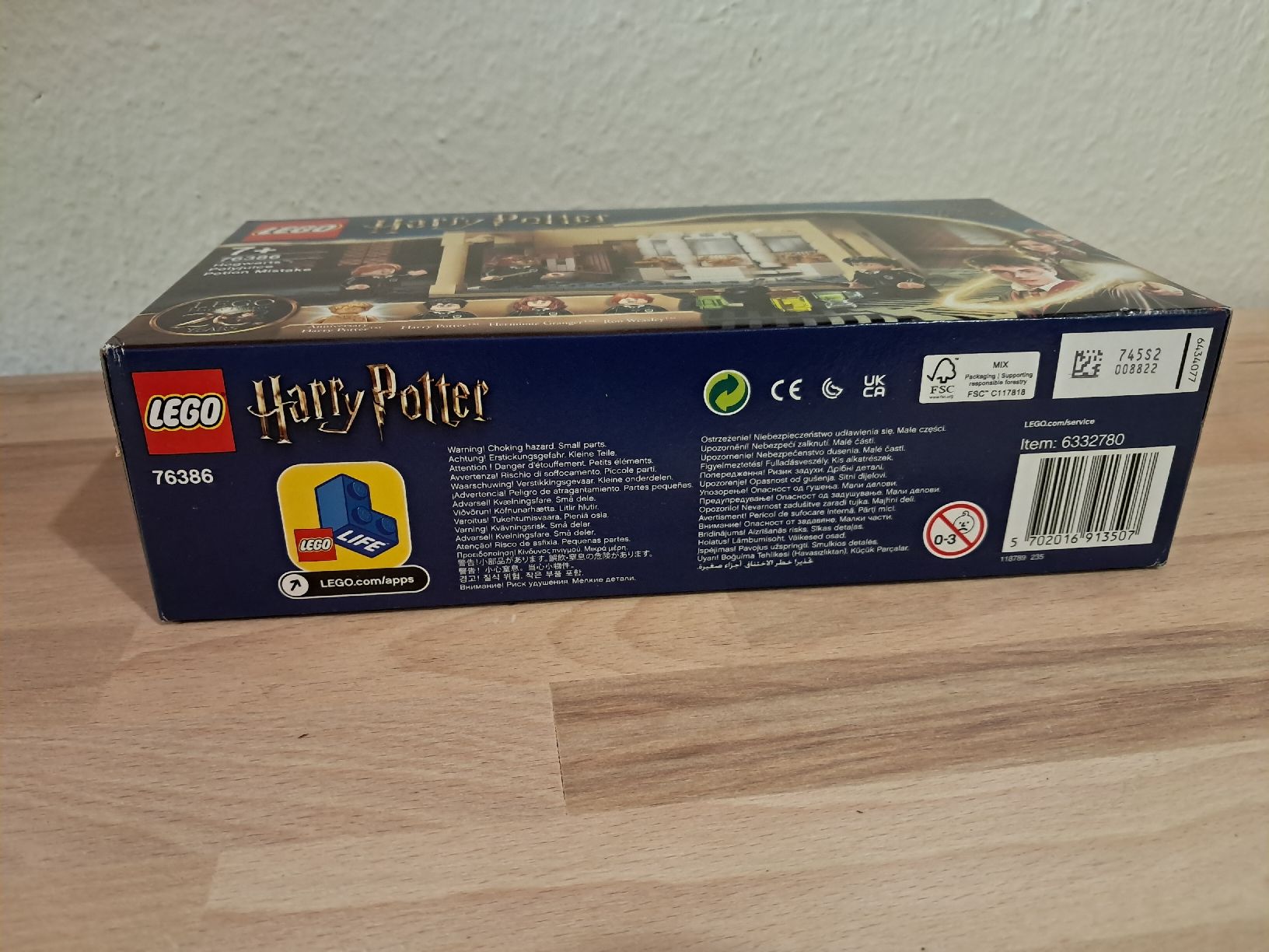 Lego Giocattoli: Lego 76386 Harry Potter Hogwarts Polyjuice Potion Mistake – Nuovo e nell'imballaggio originale da Hornussen venduto da BBGratz 3