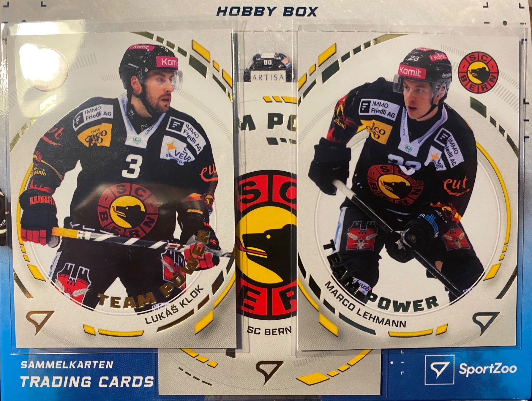 Sportzoo Carte collezionabili: National League - Serie 2 - Team Power - SCB – Nuovo (secondo la descrizione) da Biel/Bienne venduto da Stefan0222