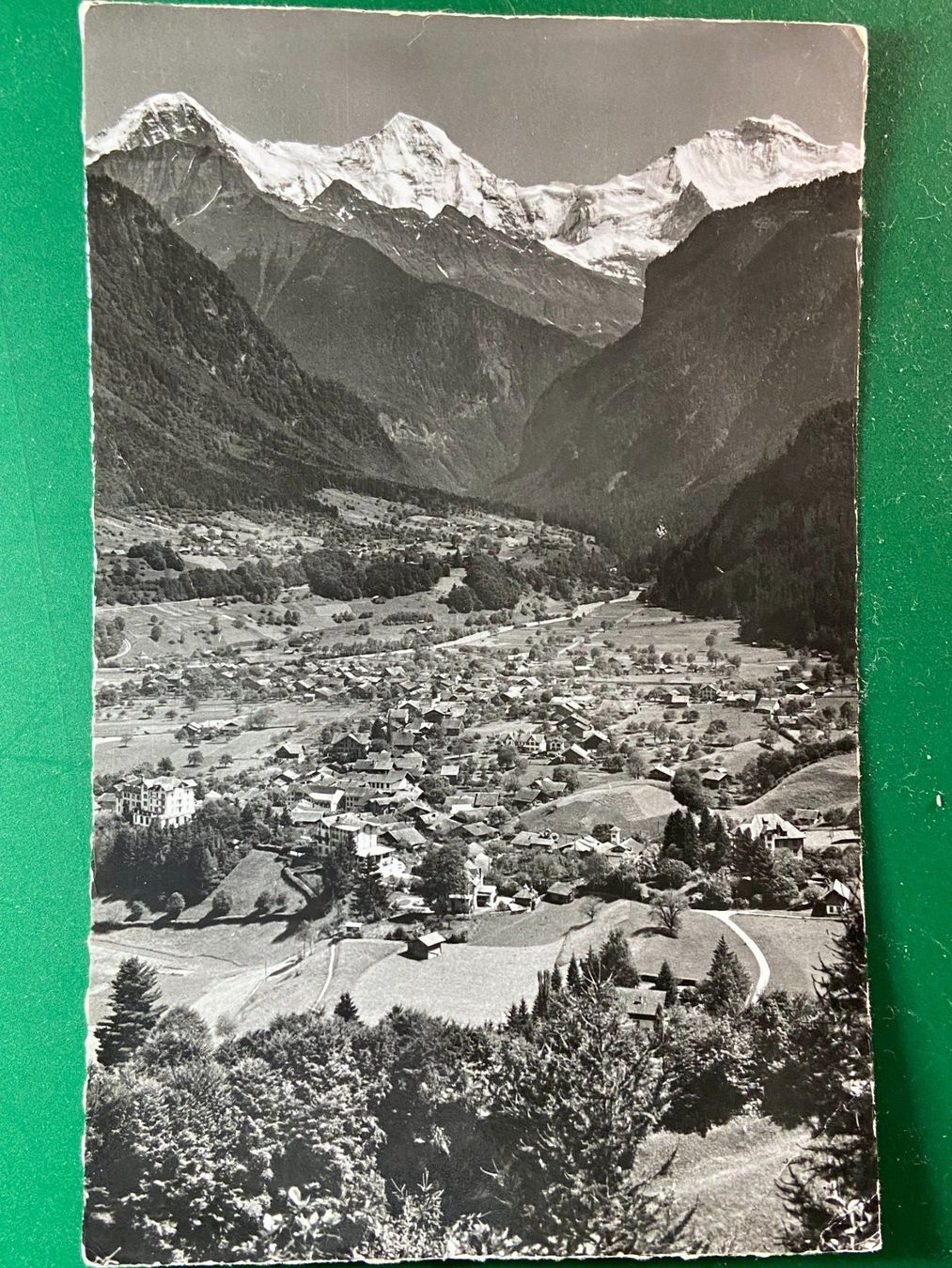 Cartoline postali: Wilderswil, Eiger, Mönch und Jungfrau – Usato da Steg VS venduto da danwer74