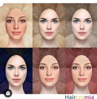 Palette de couleur Haircromia