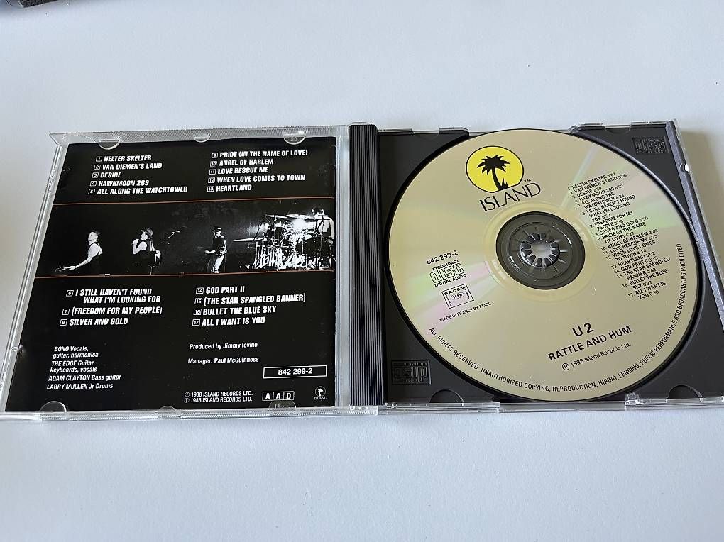CD: U2: Rattle and Hum [CD] – Usato da Zürich venduto da audn 2