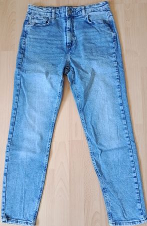 Jeans bleu clair Noisy Max coton bio femme taille 38 
