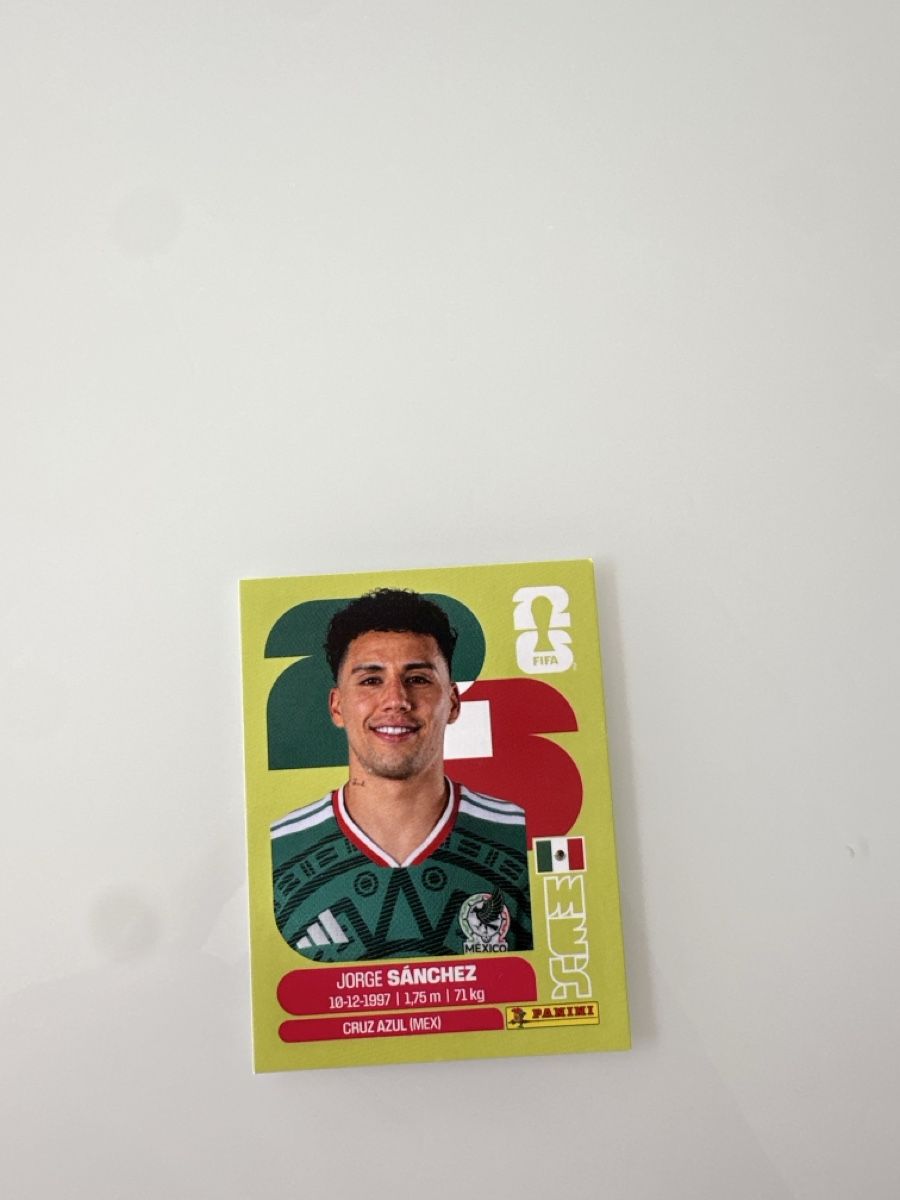 Panini Carte collezionabili: Panini 2026 Jorge Sanchez MEX4 – Nuovo (secondo la descrizione) da Bern venduto da akl_sy9s