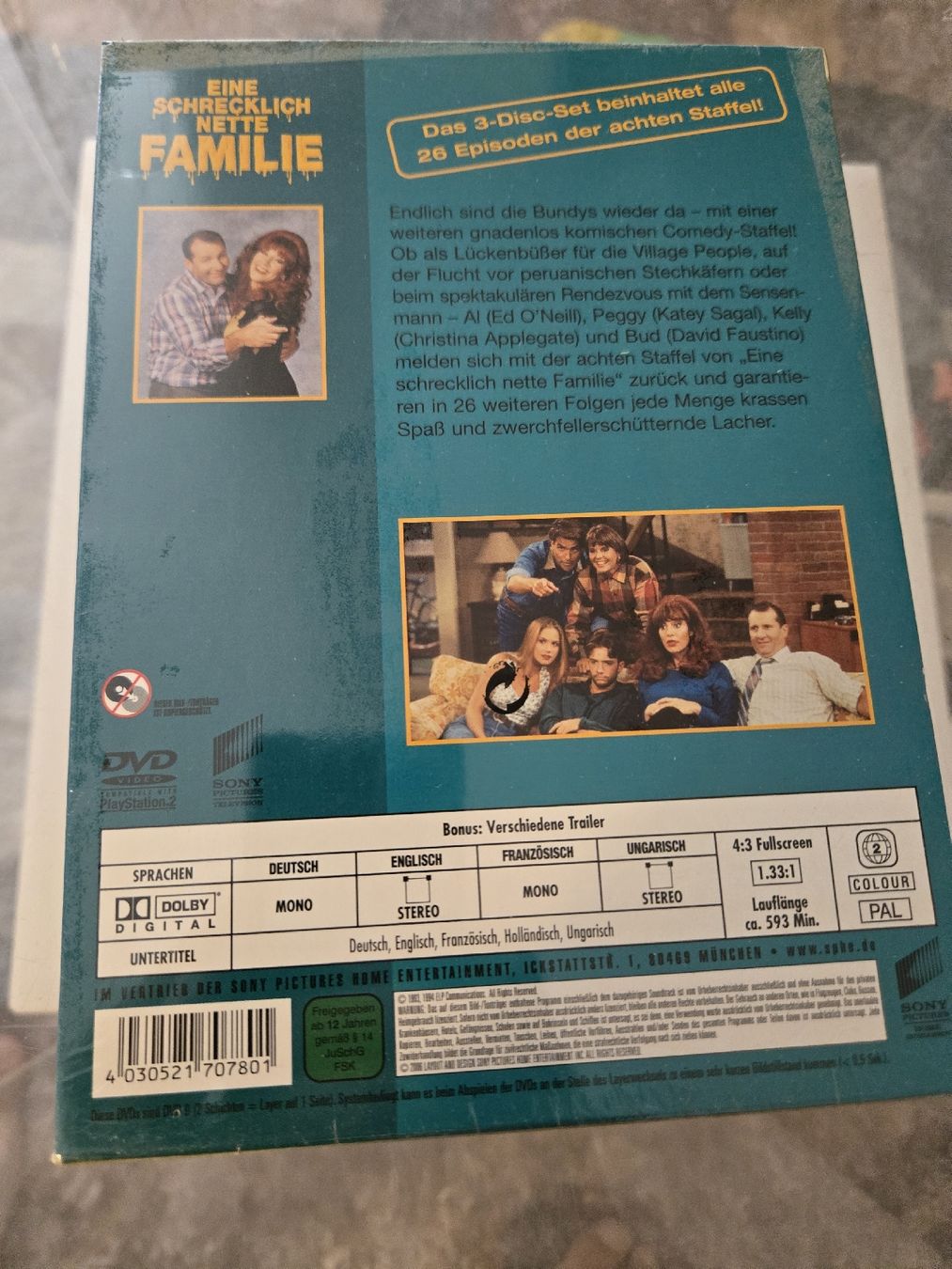 Alle DVDs: Eine Schrecklich Nette Familie 8. Staffel – Neu und originalverpackt aus Bussigny von Kfdlt 1