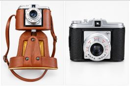 Agfa Isola I Vintage Camera With Leather Case