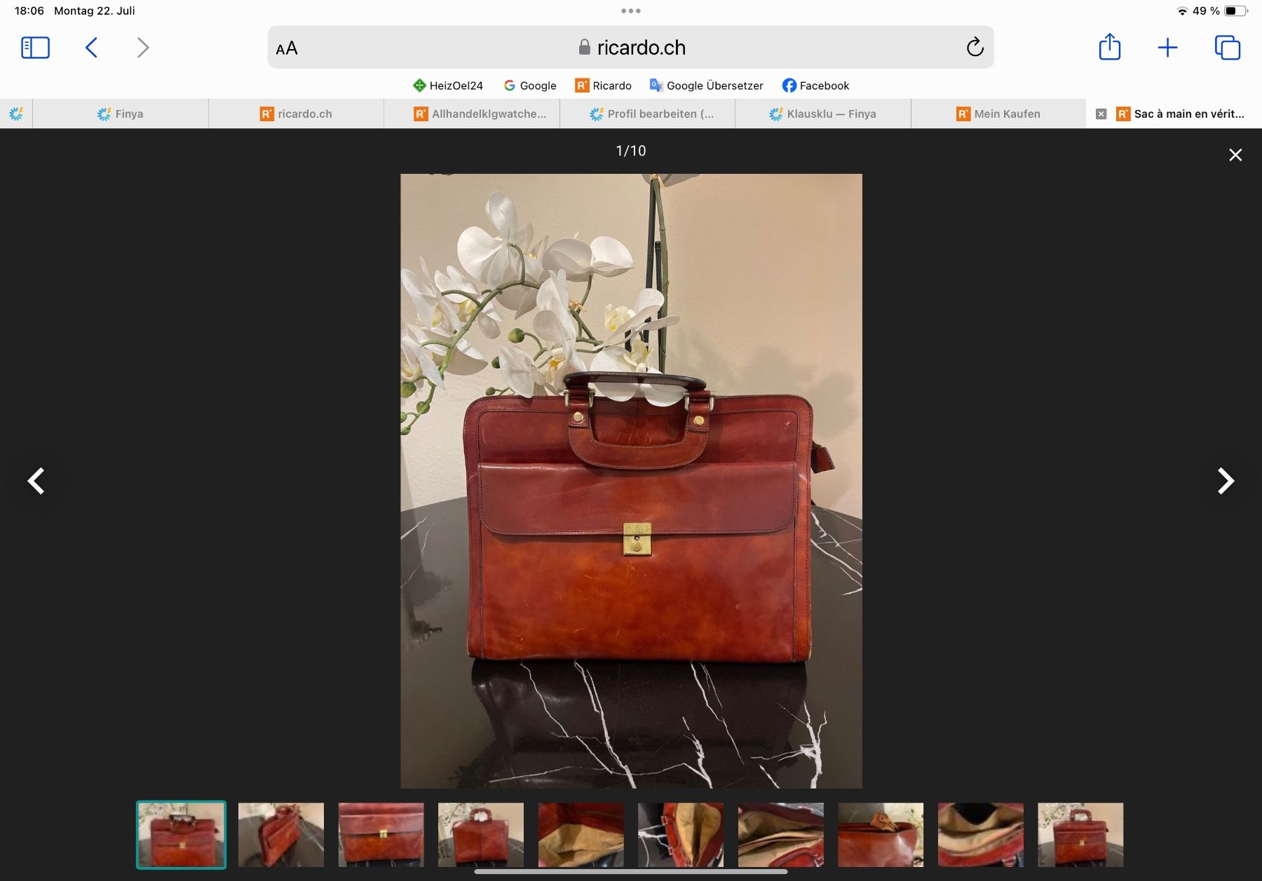 Valigie & Borse: Tasche 38 X 30 – Usato da Langnau am Albis venduto da Judithsebi 4