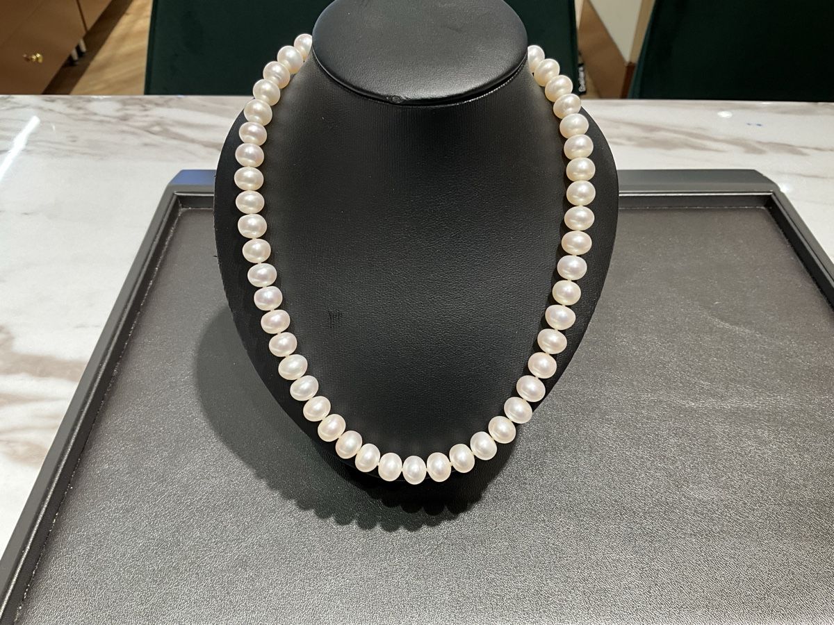 Catenine: Perlenkette 18k Weißgold – Usato da Schaffhausen venduto da glamour-shop