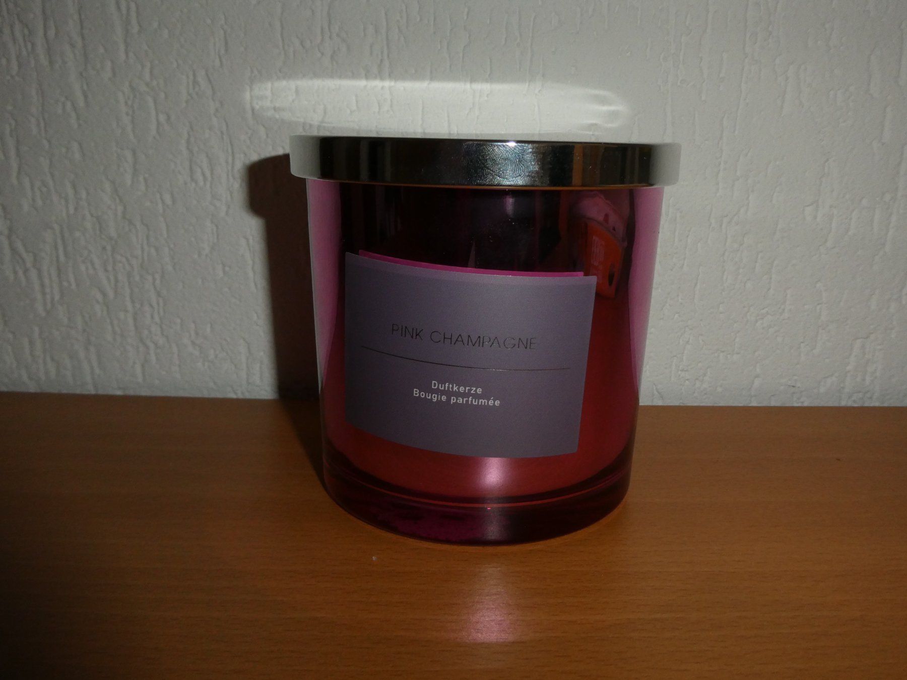 Kerzen: Pink Champagne Duftkerze, neu – Neu (gemäss Beschreibung) aus Mels von KOSL 1