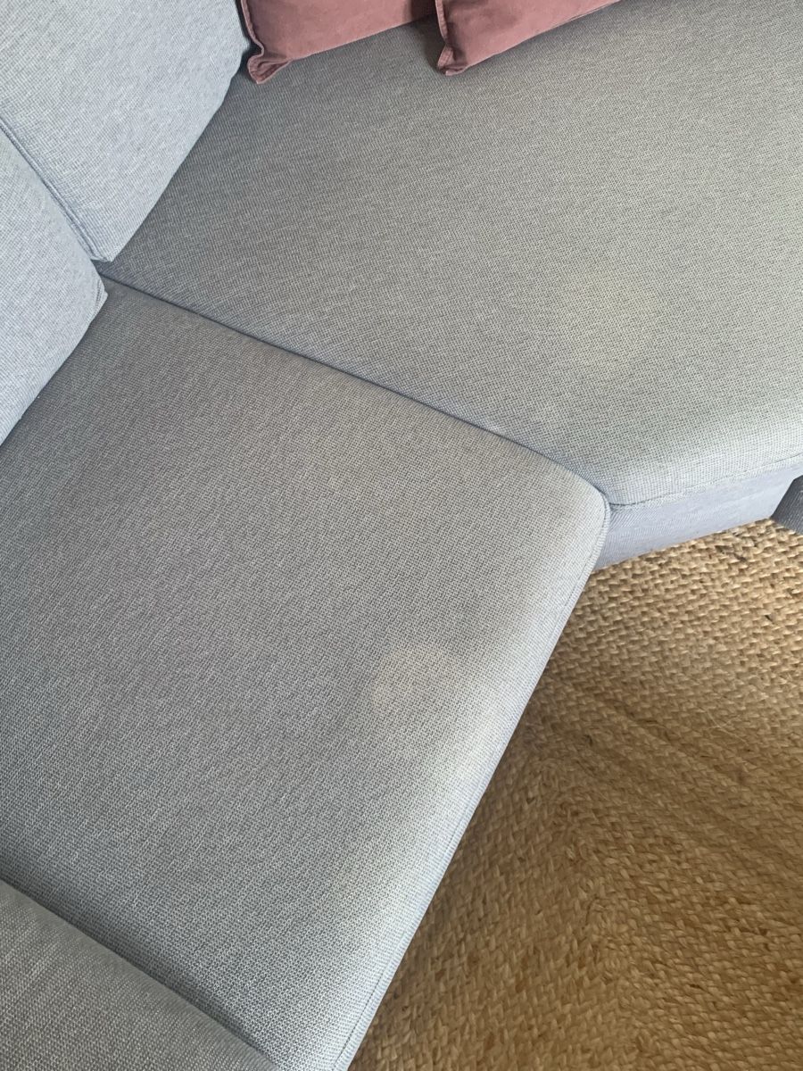 Divani: Grey Corner Ecksofa L Shape Scandi Contemporary 5er Sofa – Usato da Kriens venduto da mat_9gtt 6
