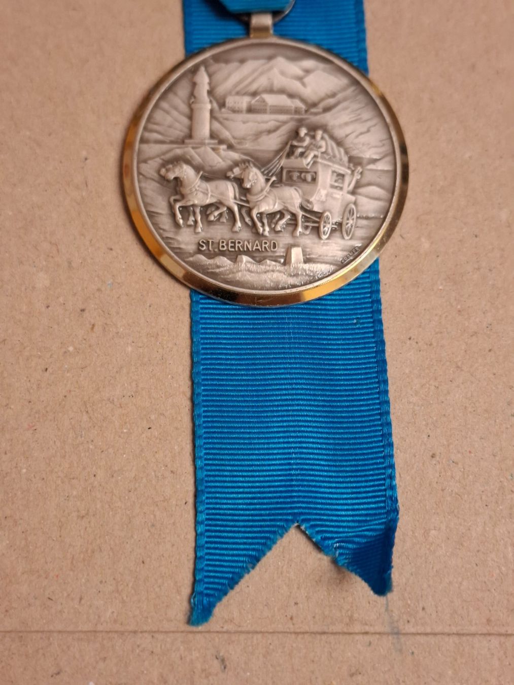 Medaglie: St. Bernard Postkutsche (y418) – Usato da Schwanden GL venduto da Suvorov 2