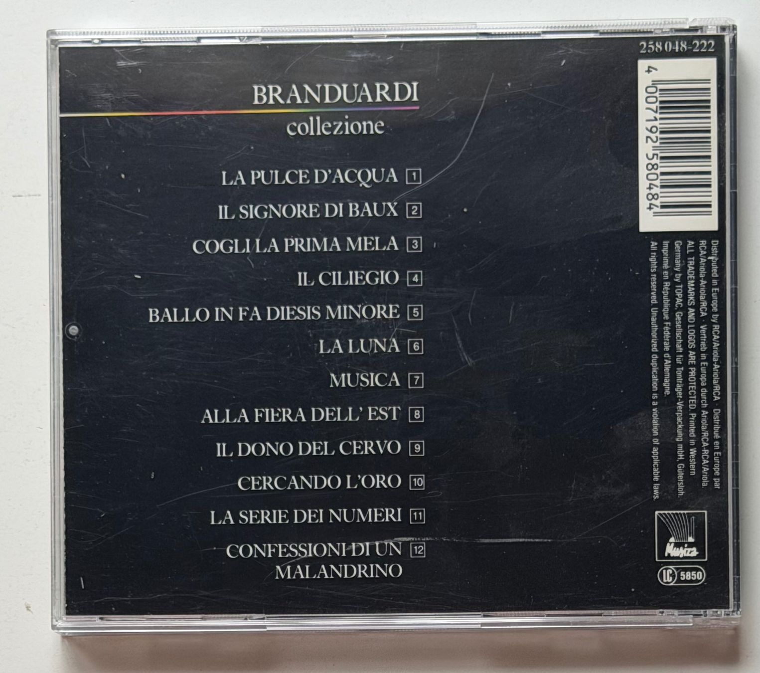CDs: Angelo Branduardi / Collezione – D'occasion à Näfels par rottabi 1