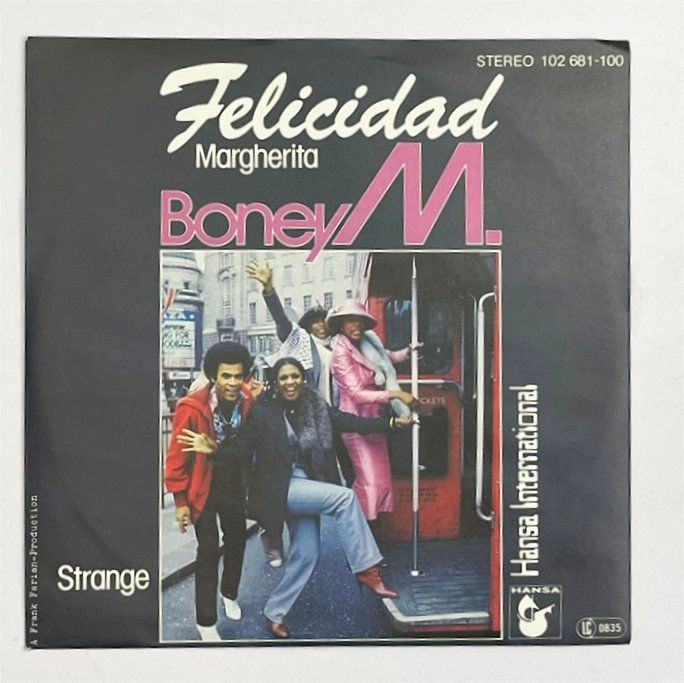 Dischi in vinile: 5 Singles BONEY M. – Usato da Frenkendorf venduto da Yard-Sale-2000 5