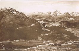 Aussicht vom Schafberg gegen Maloja