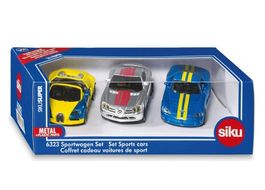 Bugatti Veyron, Mercedes, Dodge Viper, SIKU 6323, 1:50, neu