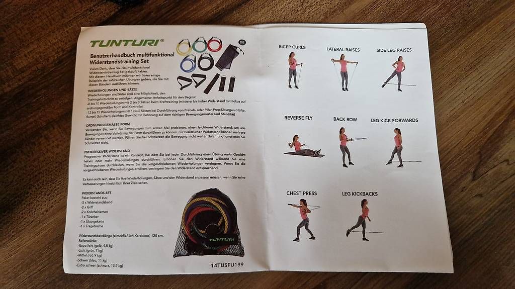 Hometrainer: Fitnessband Set – Gebraucht aus Seewen SO von Perle8 1