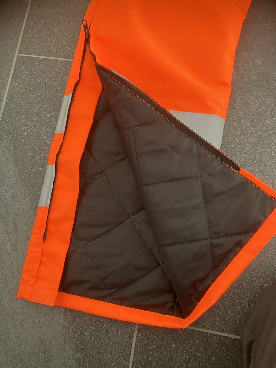 Hosen: Mascot Arbeitslatzhose Thermo Warnschutz Gr. L – Gebraucht aus Bettwiesen von Zustand57 4