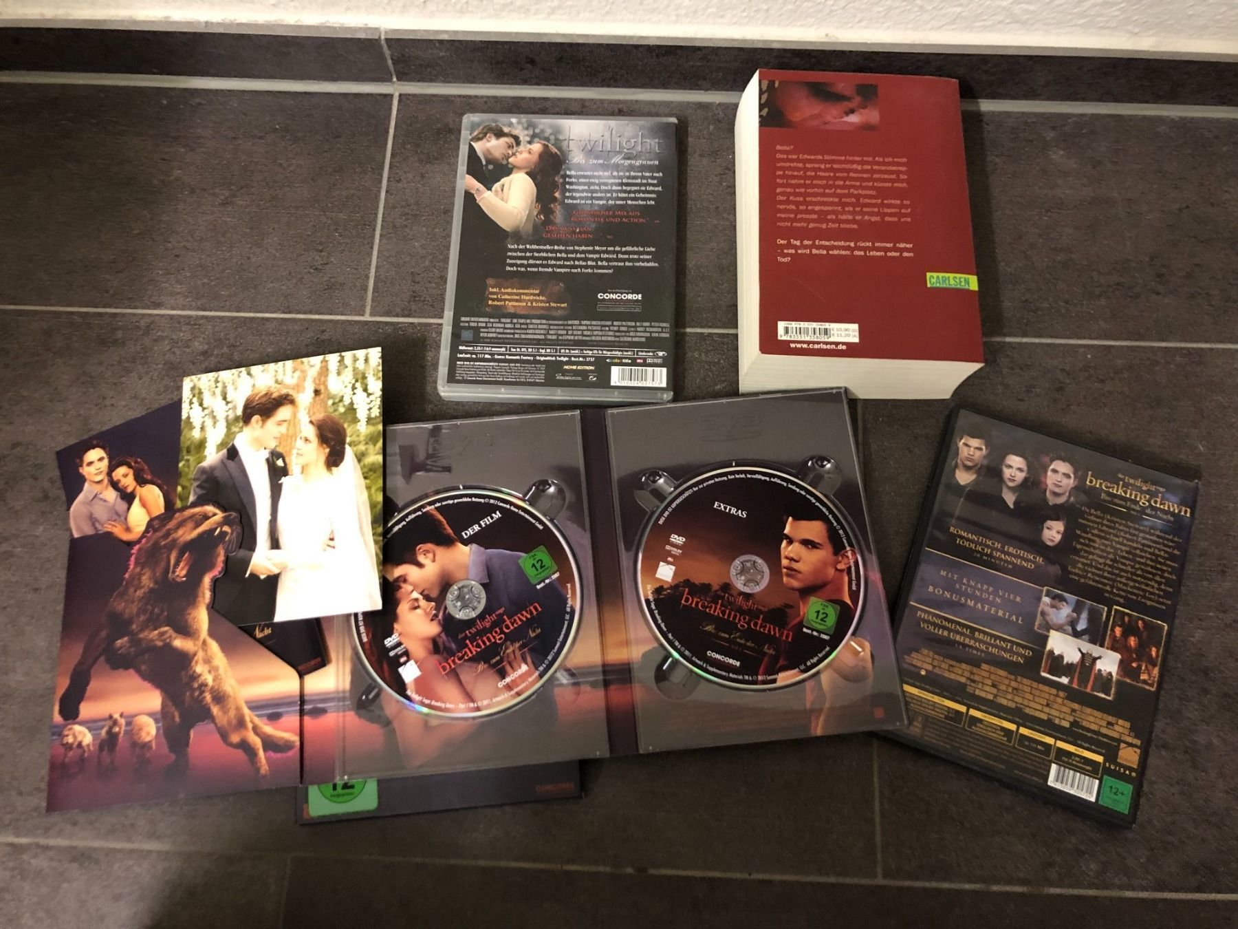 Tutti i DVDs: Twilight-Saga - DVD und Buch – Usato da Hagendorn venduto da Teora66 1