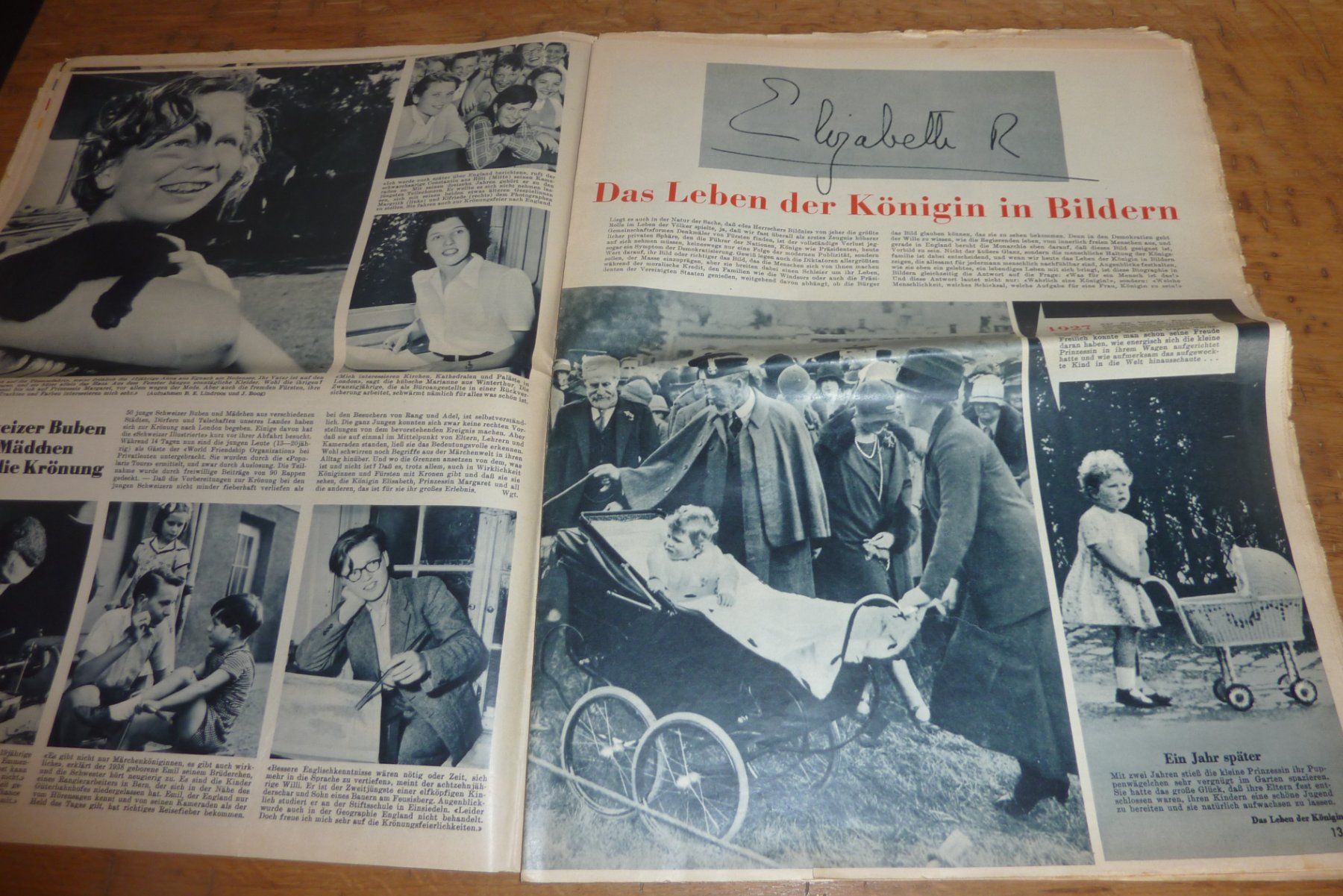 Riviste & Magazine: Schweizer Illustrierte Zeitung, Elisabeth II., Sondernummer – Usato da Lausen venduto da akira003 3