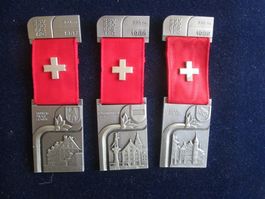 3 X Eidg. Feldschiessen 300 Meter 1987 - 1988 - 1989