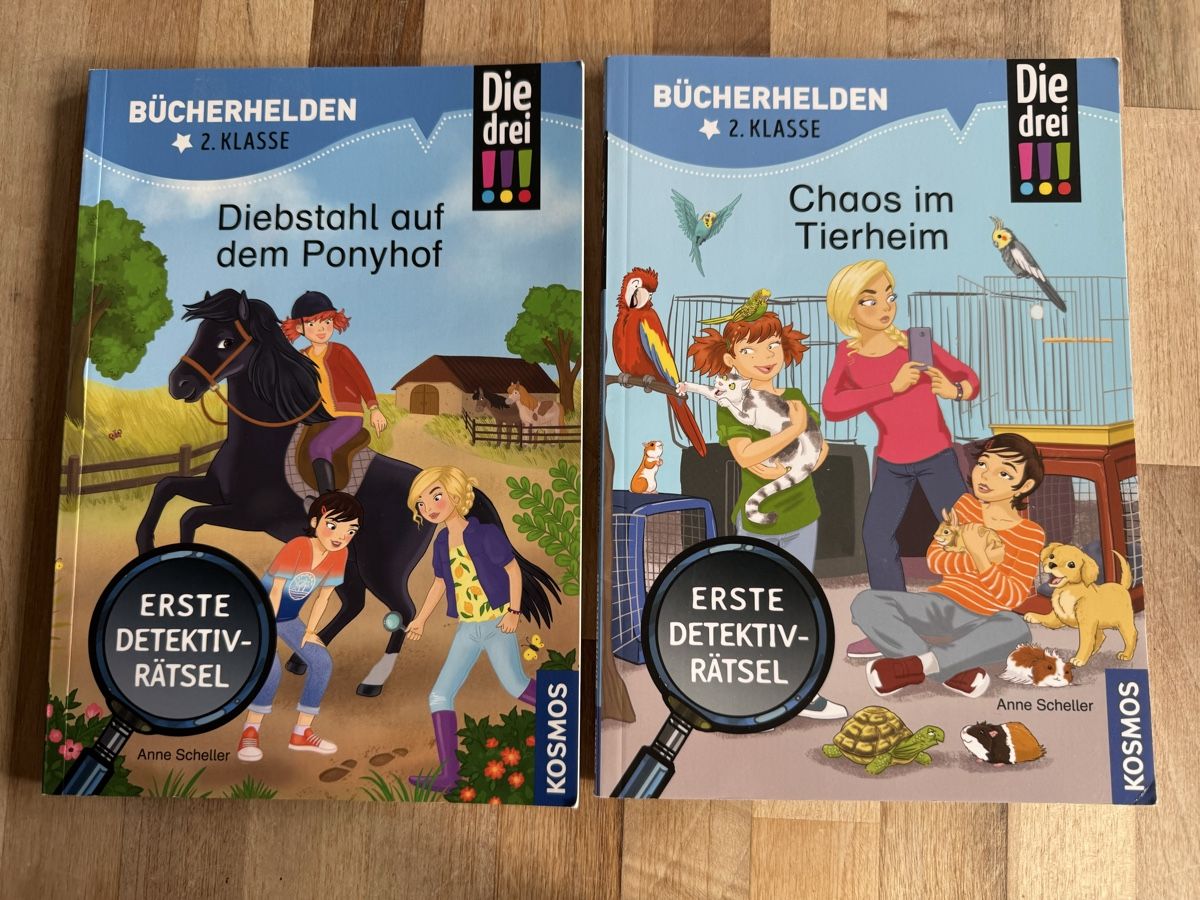 Bücher: 2 Bänder die drei !!!, Bücherhelden 2. Klasse – Gebraucht aus Uster von buani