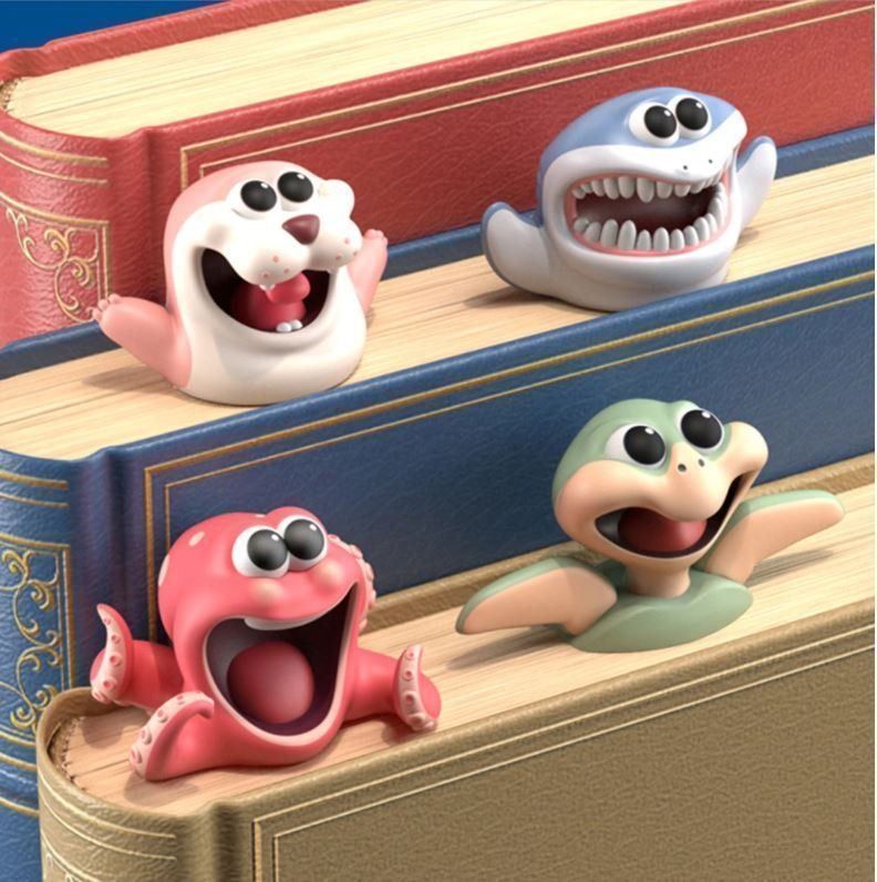 Libri: Buchzeichen eingeklemmt Nilpferd Hippo lesen Lesezeichen – Nuovo e nell'imballaggio originale da Dättlikon venduto da easythings 6