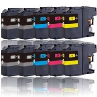 +Sparpack 10er Druckerpatronen komp. LC12