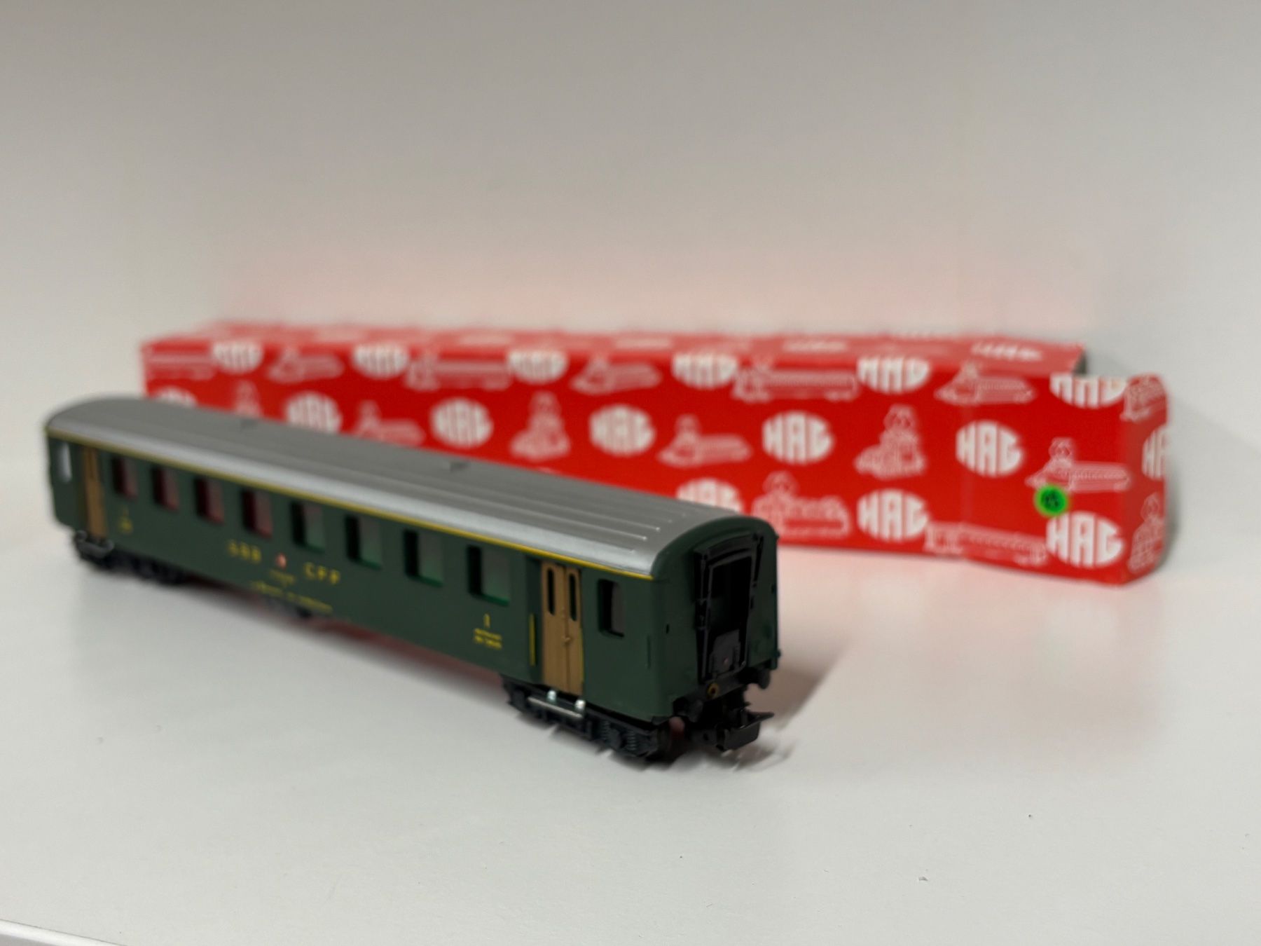Hag Modellini di ferrovie: HAG H0 SBB 1.Kl – Usato da Geroldswil venduto da TopTrain54 2