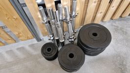 Kurzhanteln 6St. mit 20kg Gewichte 