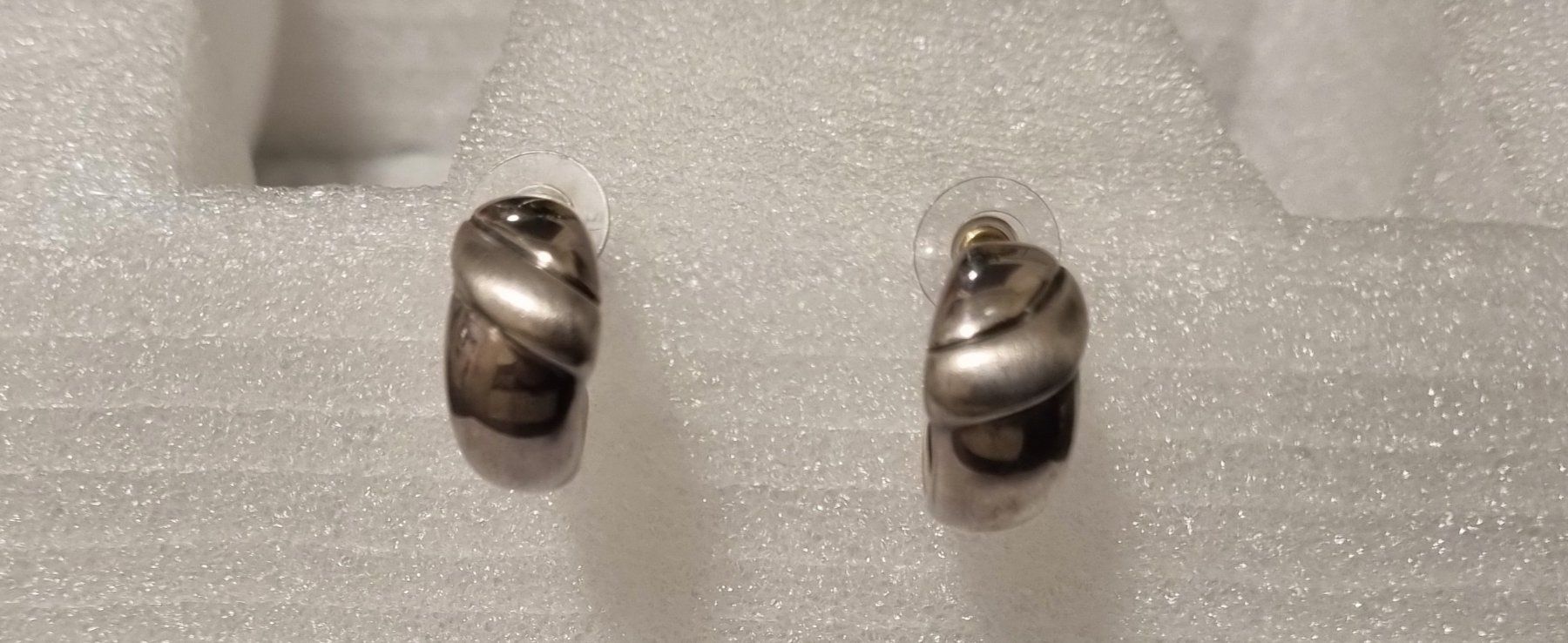 Orecchini pendenti & Orecchini a lobo: Schöne Vintage Ohrstecker Silber 925 – Usato da Nottwil venduto da Janny77 3