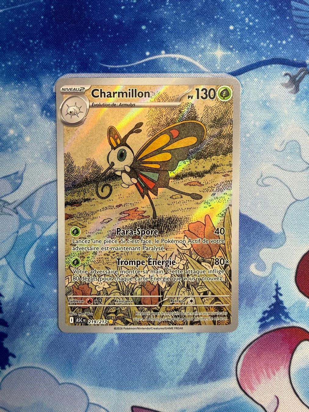Pokémon Carte collezionabili: Charmillon AR - ASC 219 FR – Nuovo (secondo la descrizione) da Courgenay venduto da ScamBoxOff