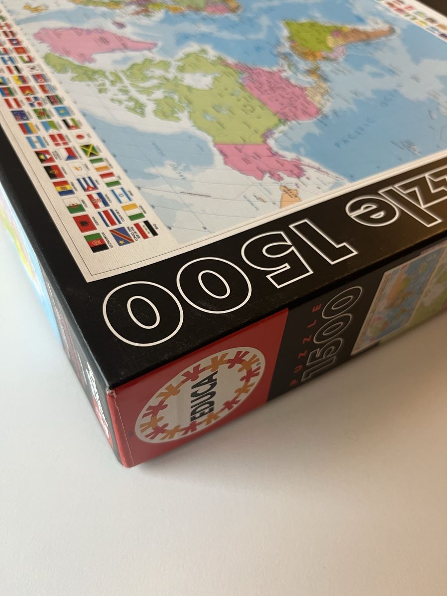 Educa Puzzles: 1500 Puzzle - Map of the World – Gebraucht aus Eglisau von jan_xzq9 2