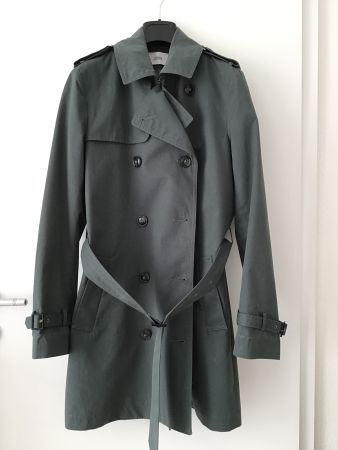 Trenchcoat Closed dunkelgrün, guter Zustand
