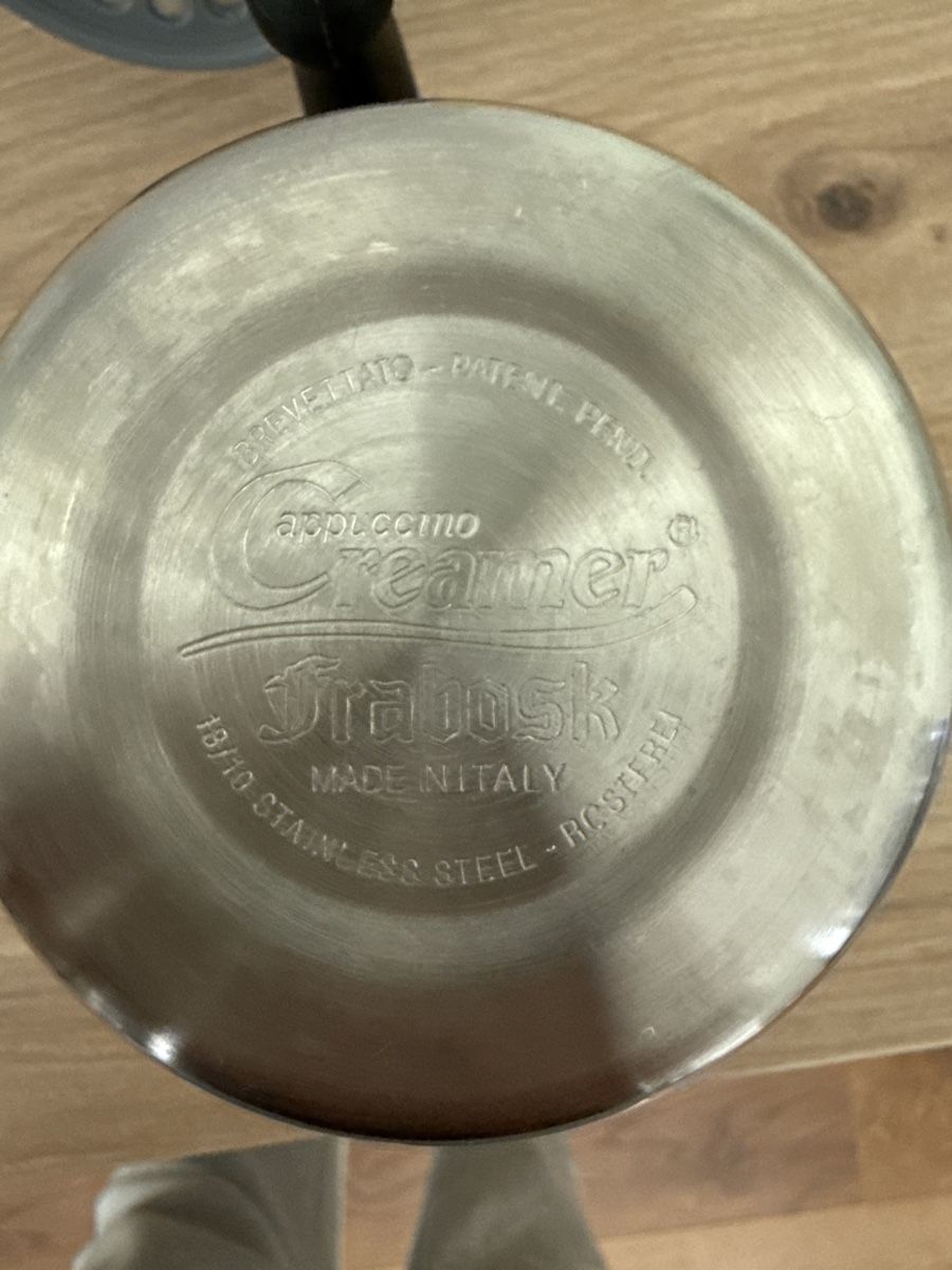 Elettrodomestici da cucina: Manueller Milchschäumer aus Edelstahl – Usato da Oftringen venduto da sar_5sgb 2