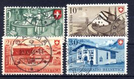 Pro Patria Satz 1946 o Kat: 35.00 CHF