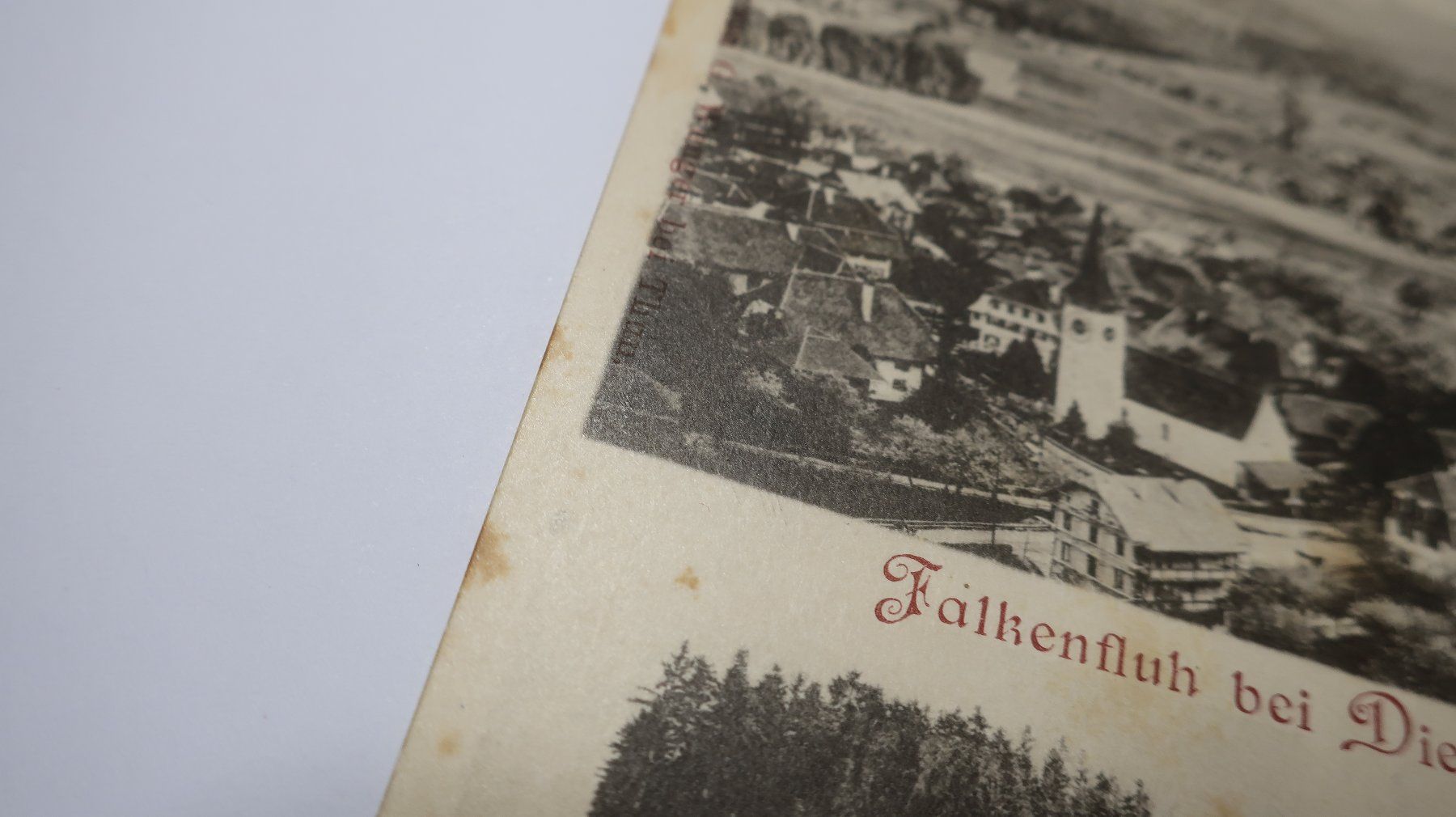 Ansichtskarten: Falkenfluh bei Diessbach  1899 – Gebraucht aus Cormoret von Pascalll2001 4
