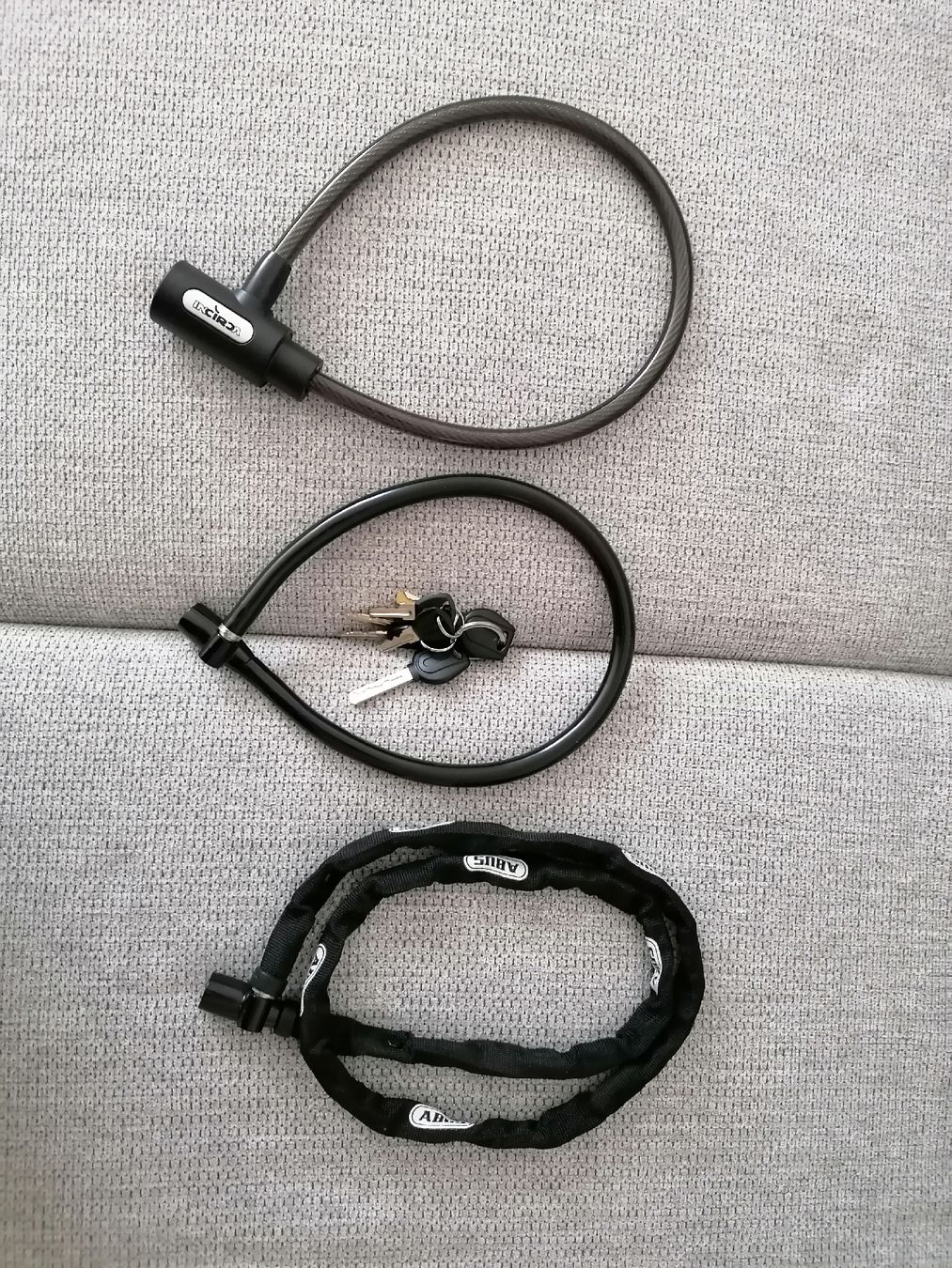 Abus Schlösser: Bicycle Locks with Keys New  – Neu (gemäss Beschreibung) aus Zürich von thesuccessnow 2