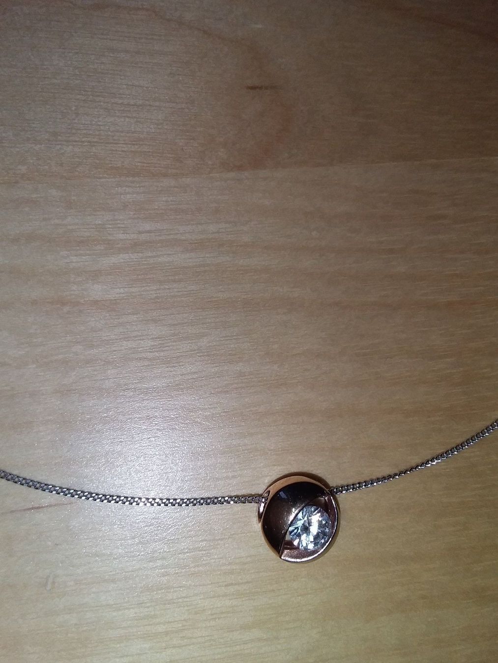 Ketten: 18Kt Bicolor Halskette mit Anhänger – Neu (gemäss Beschreibung) aus Zuerich von SaTs-43 1
