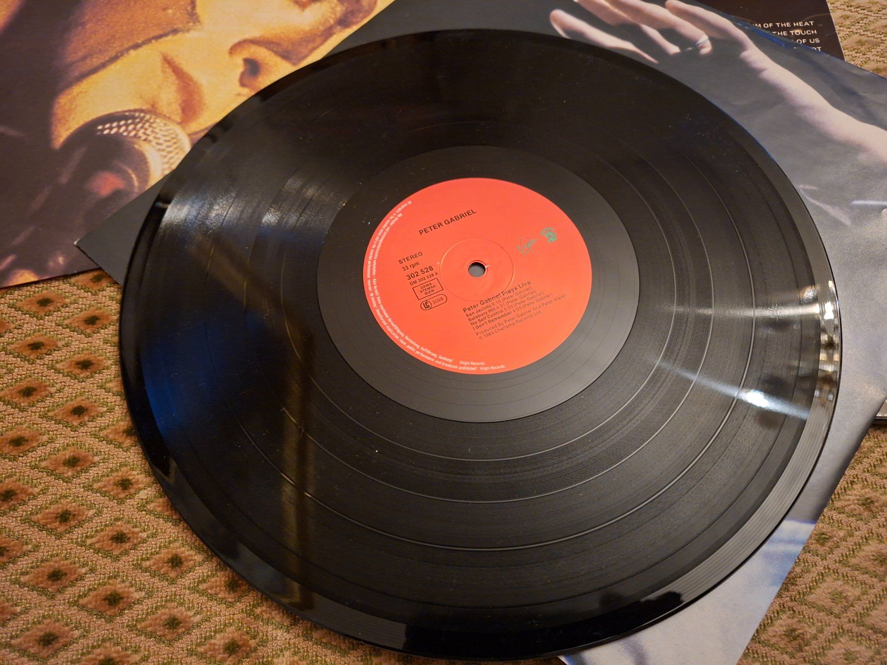 Dischi in vinile: Prog Rock LP - Peter Gabriel Plays Live - 1983 – Usato da Bernex venduto da Wannabehasbeen01 8