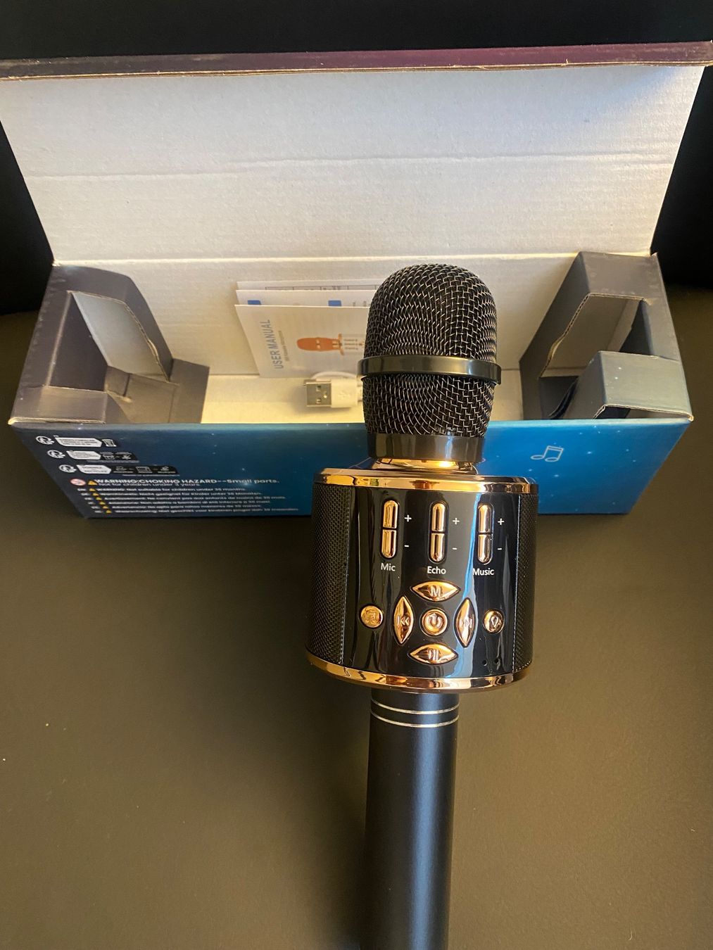 Microfoni: NEU & OVP BONAOK Multifunction Microphone - Schwarz – Nuovo e nell'imballaggio originale da Rafz venduto da DOMBEC