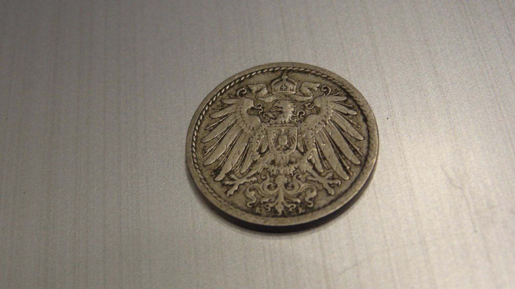 Tutti le monete: 1901 Deutsches Reich 5 Pfennig – Usato da Olten venduto da pechsisa1 1