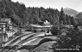 Brünig OW Bahnhof auf der Passhöhe 1004 m