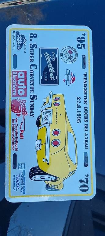 Plaketten & Abzeichen: CORVETTE  PLAKETTE  TREFFEN   1995 – Gebraucht aus St. Gallen von kratzki01 1