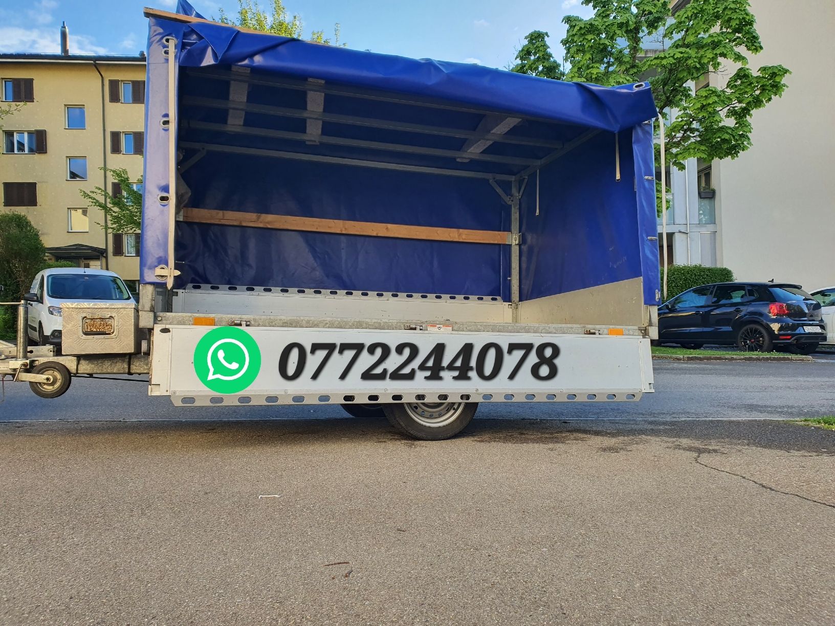 Humbaur Rimorchi: anhänger mieten trailer rent – Usato da Rüti ZH venduto da 8m7_z5jp 3