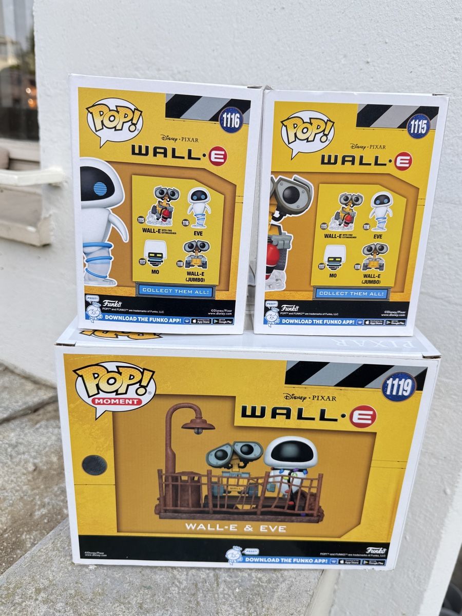 Funko Figuren: Funko Pop! Wall-E & Eve Set – Neu und originalverpackt aus Allschwil von Collector.Shop.Swizz 3