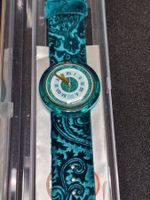🌿 Swatch Pop PWK188 "Green Queen" 1992–Rarität mit Samtband