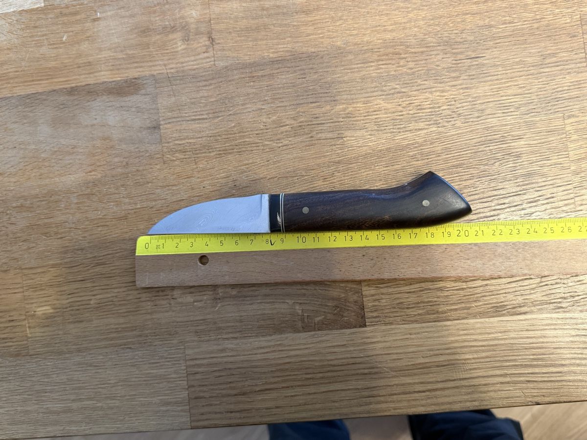 Accessori: Custom Knife Jagdmesser Damast Messer – Nuovo (secondo la descrizione) da Goldach venduto da Messerguru 6