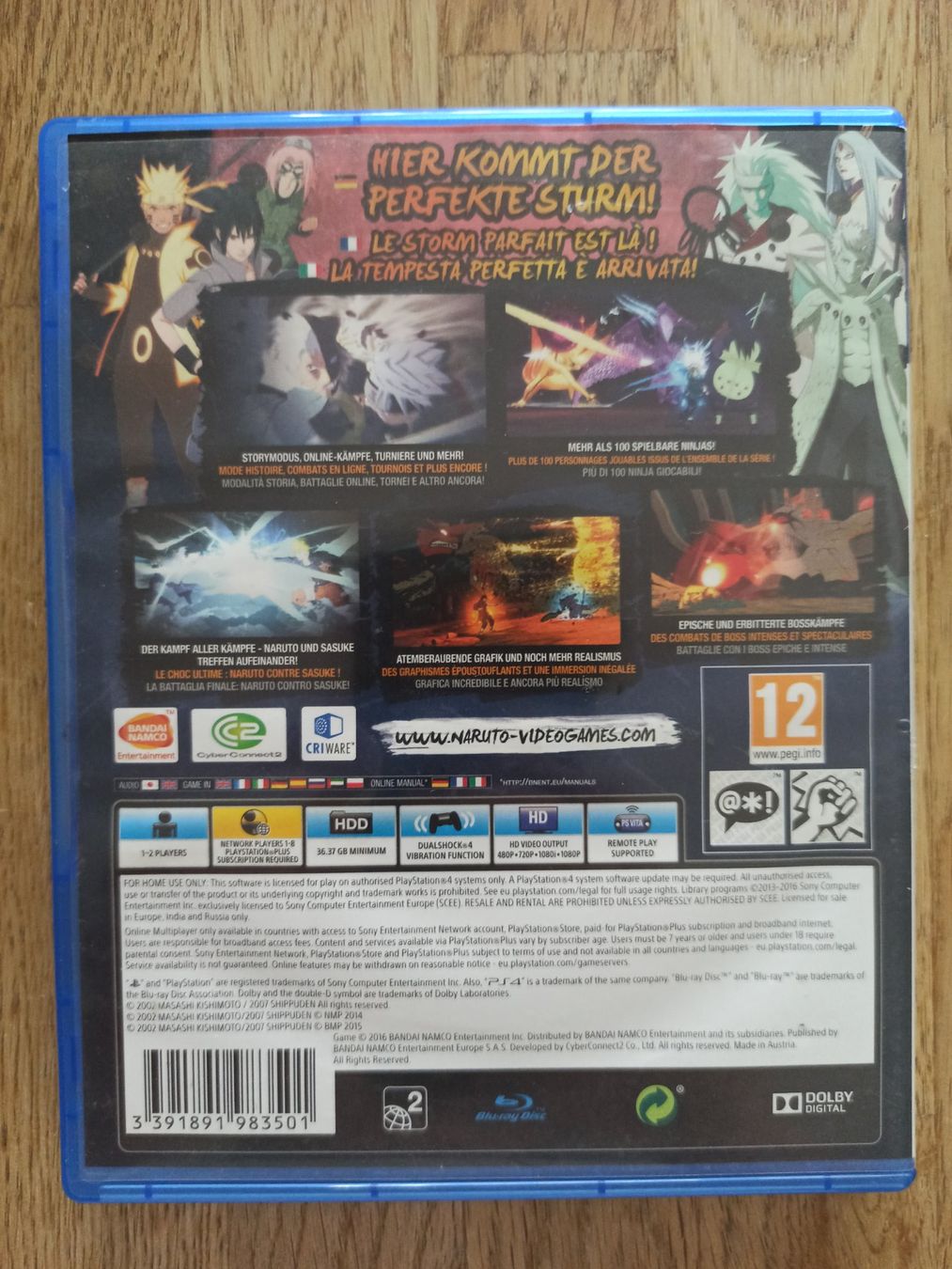 Giochi: Naruto Shippuden Ultimate Ninja Storm 4 PS4 / PS5 – Usato da Oberweningen venduto da mar_87mx 1